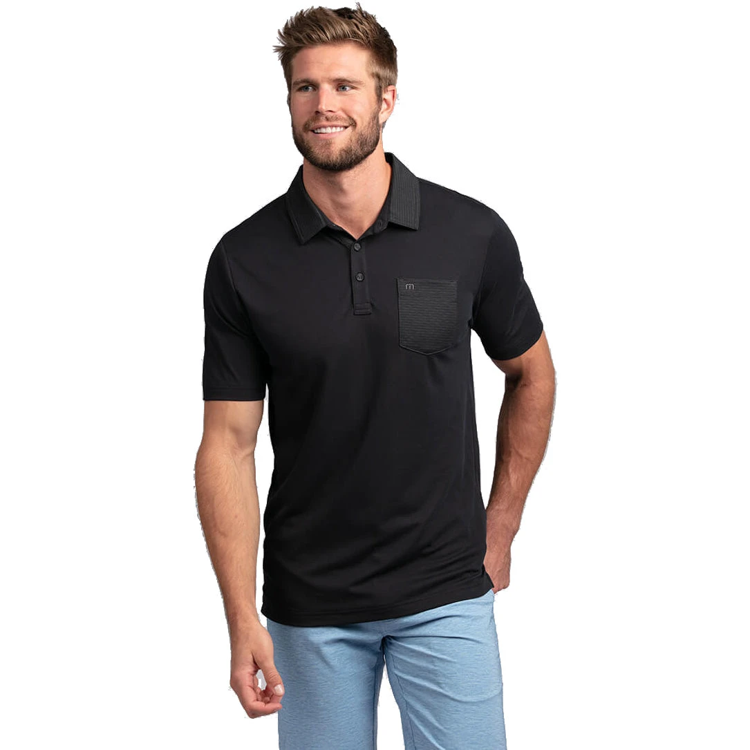 TravisMathew Clearance Clarence Mens Golf Polo 1 TravisMathew Clearance Clarence Mens Golf Polo