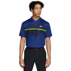 Nike Dri-FIT Vapor Printed Mens Golf Polo -Cheap Golf Shop 13205 455DEEPROYAL