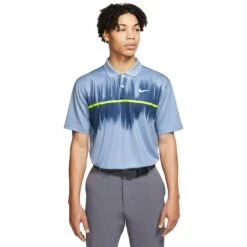 Nike Dri-FIT Vapor Printed Mens Golf Polo -Cheap Golf Shop 13205 460INDIGOFOG