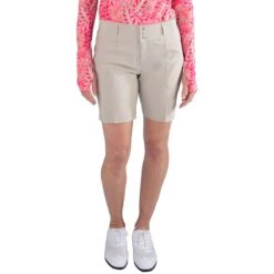 JoFit Belted 7.5in Womens Golf Shorts