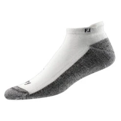 FootJoy ProDry Roll Tab Mens Golf Socks -Cheap Golf Shop 18075 WHITE