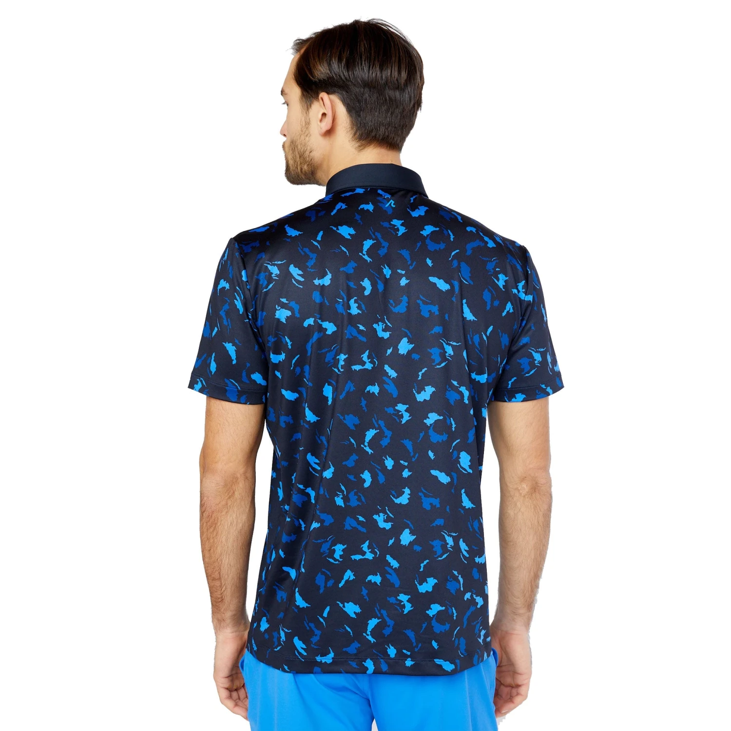 Redvanly Octavia Black Mens Golf Polo 2 Redvanly Octavia Black Mens Golf Polo - Image 2