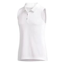 Adidas Golf Adidas Performance Girls Sleeveless Golf Polo