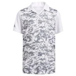 Adidas Golf Adidas Digital Camouflage Boys Golf Polo
