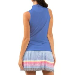 Lucky In Love Charger Womens Golf Tank Top -Cheap Golf Shop 20465 BLUEMARINE430 1