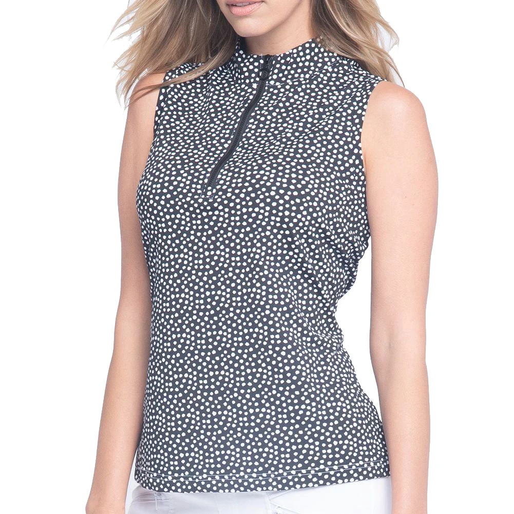 GGBlue Tess Womens Sleeveless Golf Polo 1 GGBlue Tess Womens Sleeveless Golf Polo