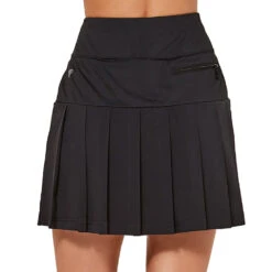 GGBlue Zippy 18in Womens Pleated Golf Skort -Cheap Golf Shop 20902 BLACKB024 1