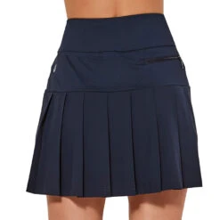 GGBlue Zippy 18in Womens Pleated Golf Skort -Cheap Golf Shop 20902 NAVYB027 1