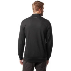 TravisMathew Hot Cocoa Mens Golf 1/4 Zip -Cheap Golf Shop 22674 BKSHRKSKN0BSH 2