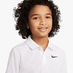Nike Dri-FIT Victory Big Kids Boys Golf Polo -Cheap Golf Shop 24413 WHITE100 1