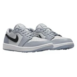 Nike Air Jordan 1 Low G Mens Golf Shoes -Cheap Golf Shop 27101 GRYBKDUST002